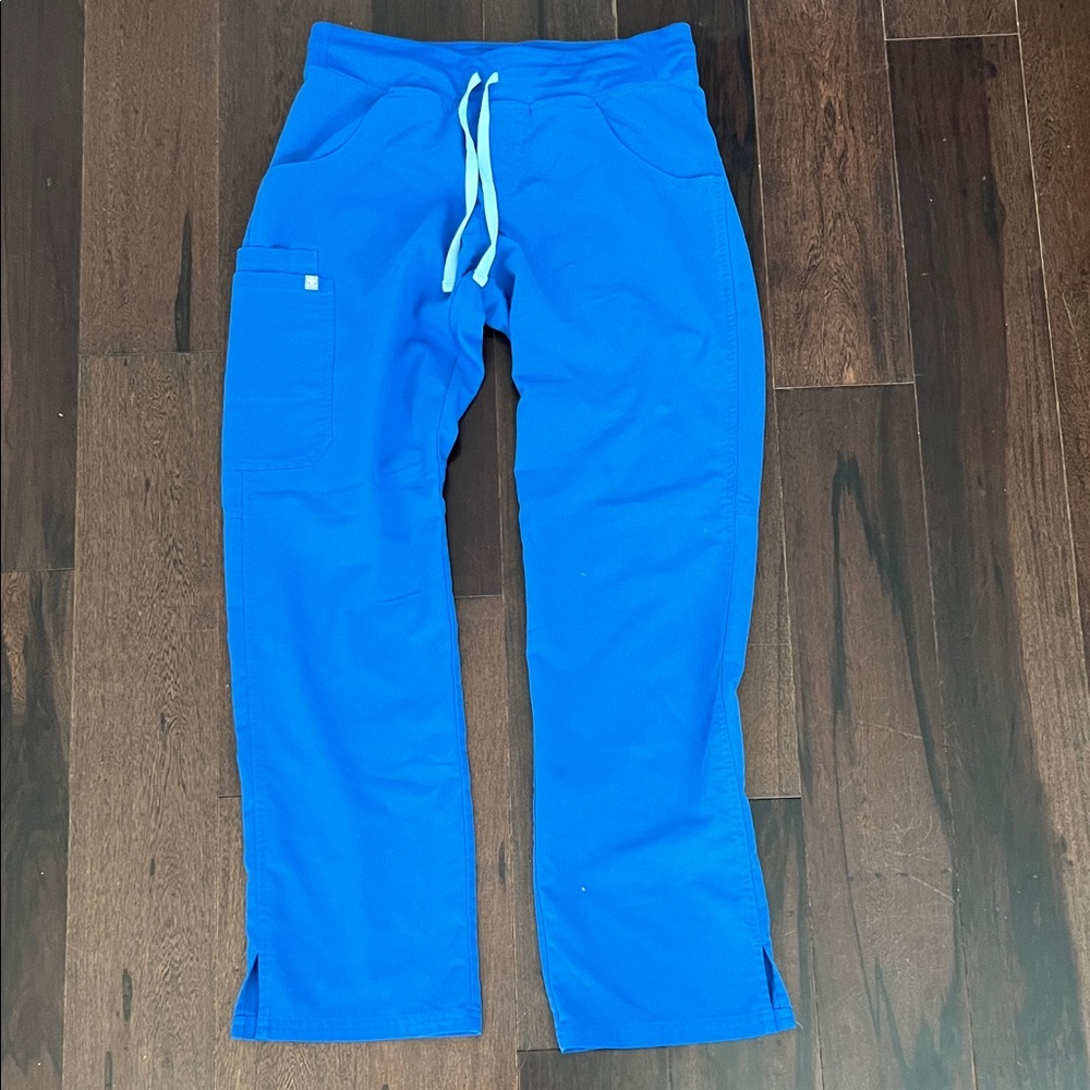 Figs Royal Blue Kade Scrub Pants